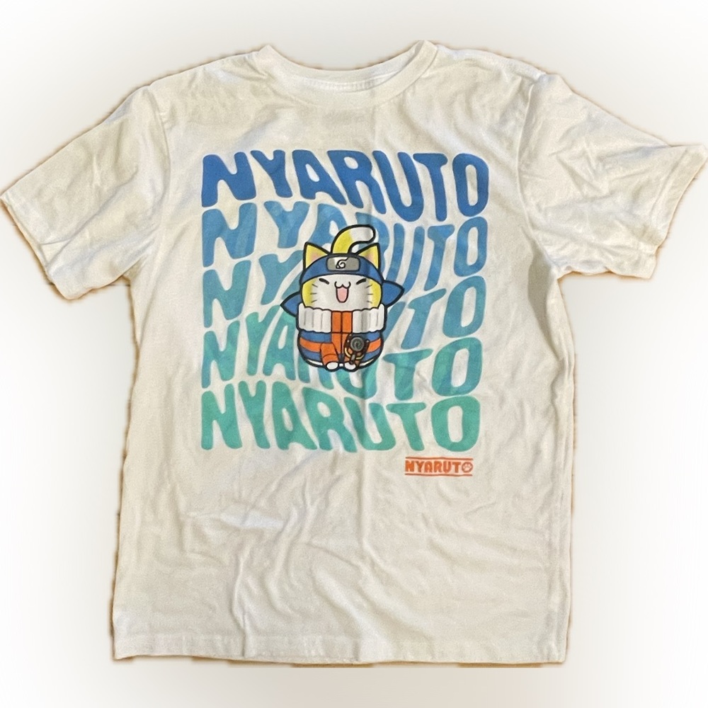 Nyaruto T-Shirt - Womens Small / Teens 14/16